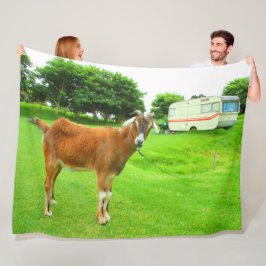 DAS QUIRKY ZIED FLEECEDECKE