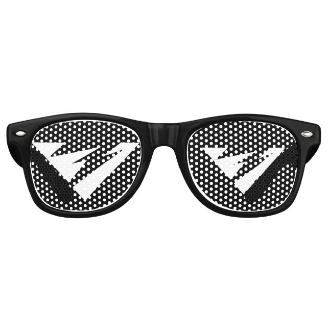 Das R-Blitz-Logo Sonnenbrille (Vorderseite)