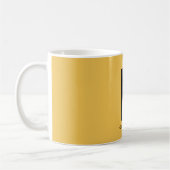 Das r-Schale der goldenen Mädchen-Rose Kaffeetasse (Links)