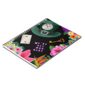 Das Rabbit Hole-Notebook runter Notizblock (Linke Seite)