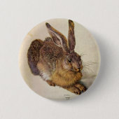 DAS RABBIT (Junge Hare) Button (Vorderseite)