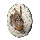 DAS RABBIT (Junge Hare) Dartscheibe (Vorderseite rechts)