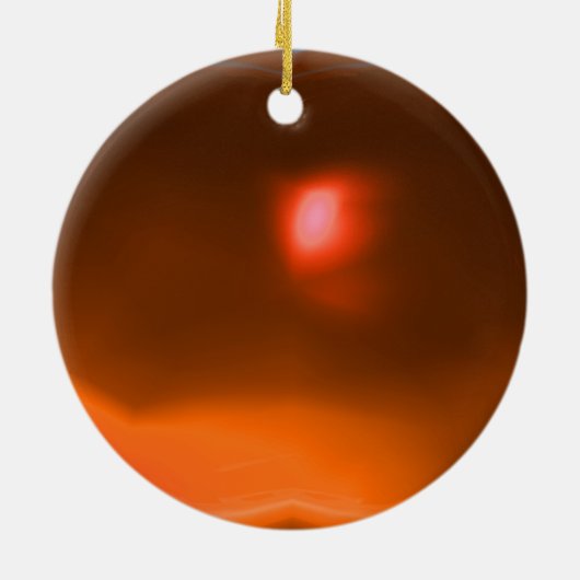 DAS RABBIT (Junge Hare) Keramik Ornament (Hinten)