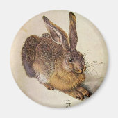 DAS RABBIT (Junge Hare) Magnet (Vorne)