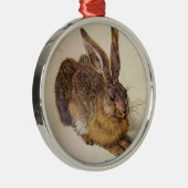 DAS RABBIT (Junge Hare) Ornament Aus Metall (Rechts)