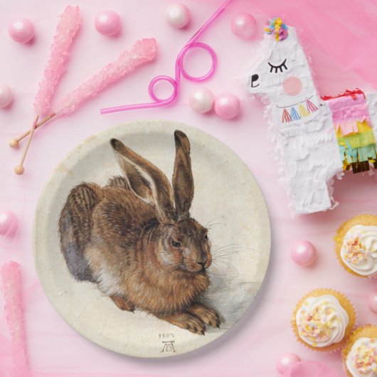 DAS RABBIT (Junge Hare) Pappteller (Party)