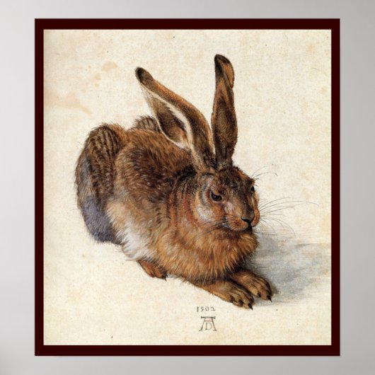 DAS RABBIT (Junge Hare) Poster (Vorne)