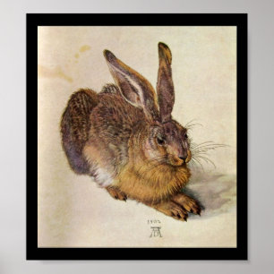 DAS RABBIT (Junge Hare) Poster