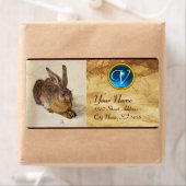 Das RABBIT Monogramm Blue Saphir (Insitu)