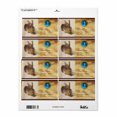 Das RABBIT Monogramm Blue Saphir (Vorne)