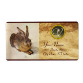 Das RABBIT Monogramm Grau Agate (Vorne)