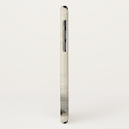 DAS RABBIT-Monogramm (Young Hare) Case-Mate iPhone Hülle (Hinten/Links)