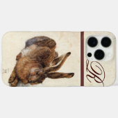 DAS RABBIT-Monogramm (Young Hare) Case-Mate iPhone Hülle (Rückseite (Horizontal))