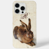 DAS RABBIT-Monogramm (Young Hare) Case-Mate iPhone Hülle (Rückseite)
