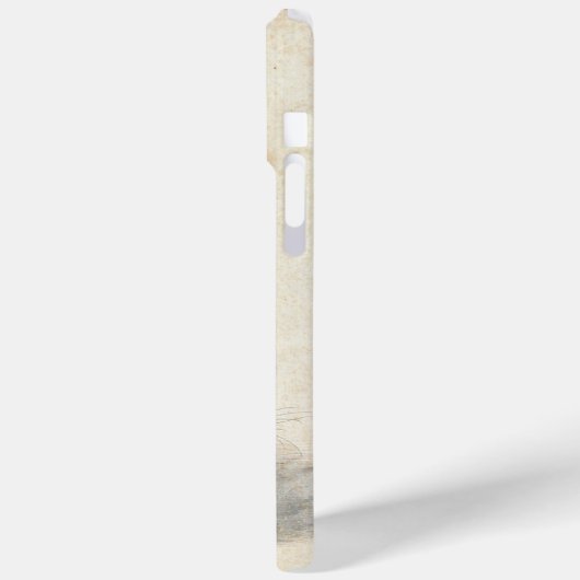 DAS RABBIT-Monogramm (Young Hare) Case-Mate iPhone Hülle (Rückseite / Links)