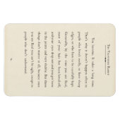 Das Rabbit-Zitat der Velveteen, Buchseite Magnet (Horizontal)