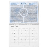 Das Rad des Mystikers des Wandkalenders des Kalender (Mär 2026)