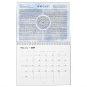 Das Rad des Mystikers des Wandkalenders des Kalender (Feb 2027)