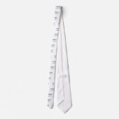 Das Radfahren ist meine Medikation Krawatte (Rückseite)