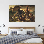 Das Raft der Medusa (J.L.T.GÉRICAULT) Leinwanddruck (Insitu (Schlafzimmer))