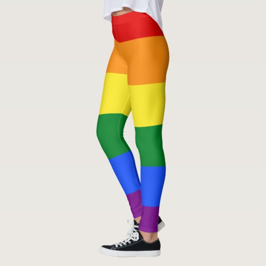 Das Rainbow-Pride-Flag Leggings (Links)