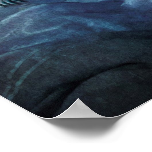 Das Rake Monster Poster (Ecke)