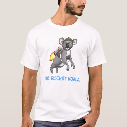 Das Raketenkoala T-Shirt (Vorderseite)