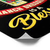 Das Ranch Dressing ist ein gesegneter Favorit für  Poster (Ecke)