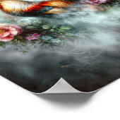 Das Raster in der Smokey Kranz Digital Poster (Ecke)