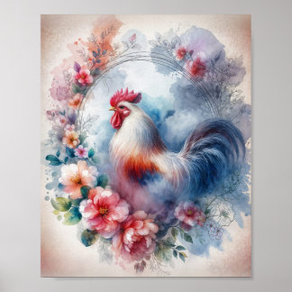 Das Raster in Wreath Digital Poster