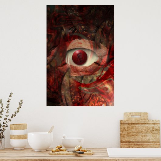 das Raster Poster (Küche)