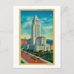 Das Rathaus von Los Angeles Postkarte