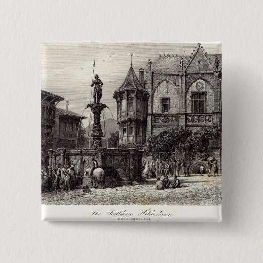 Das Rathhaus, Hildesheim Button (Vorderseite)