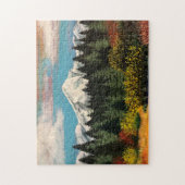 Das Rätsel der Berge Puzzle (Vertikal)