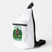 Das Rätsel der Wildnis Crossbody Bag (Rechte Ecke)