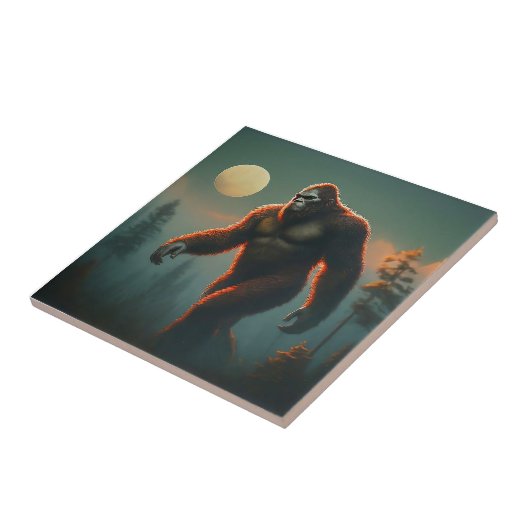 Das Rätsel des Waldes: Bigfoot Fliese (Seite)