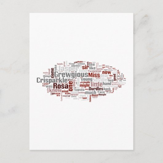 Das Rätsel Edwin Drood Postkarte (Vorderseite)