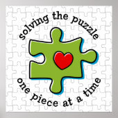 Das Rätsel lösen Poster (Vorne)