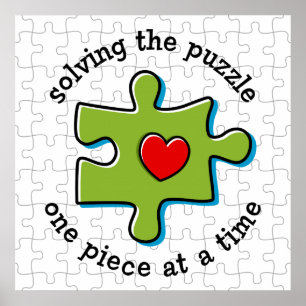 Das Rätsel lösen Poster