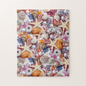 Das Rätsel um mehrere Muscheln Puzzle (Vertikal)