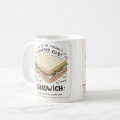 Das rätselhafte Gefühl Kaffeetasse (Vorderseite Links)