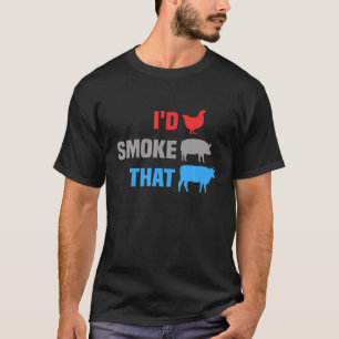 Das rauche ich, GRILLEN Memorial Day Grillfleisch T-Shirt