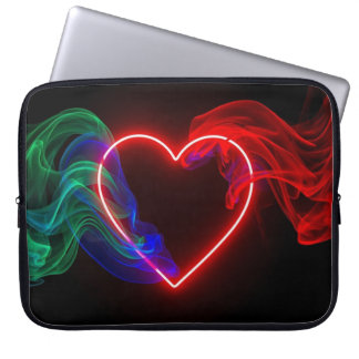 Das rauchheiße Valentinstagsmotiv auf dieser Elekt Laptopschutzhülle
