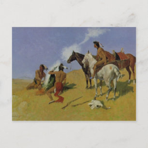 Das Rauchsignal Postkarte