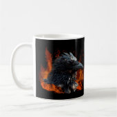 "Das Raven Fire"-Geschenke Kaffeetasse (Links)