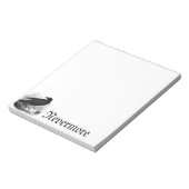 Das Raven "Nevermore" Notepad Notizblock (Rotiert)