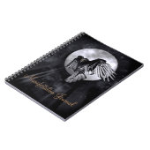 Das Raven- oder Crow-Manifestationsblatt Notizblock (Linke Seite)