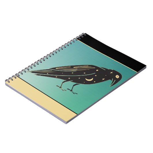 Das Ravens-Notebook Notizblock (Linke Seite)
