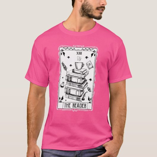 Das Reader Tarot Card Reading Book Bookut Smut B T-Shirt (Vorderseite)