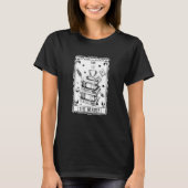 Das Reader Tarot Card Reading Book Bookut Smut B T-Shirt (Vorderseite)